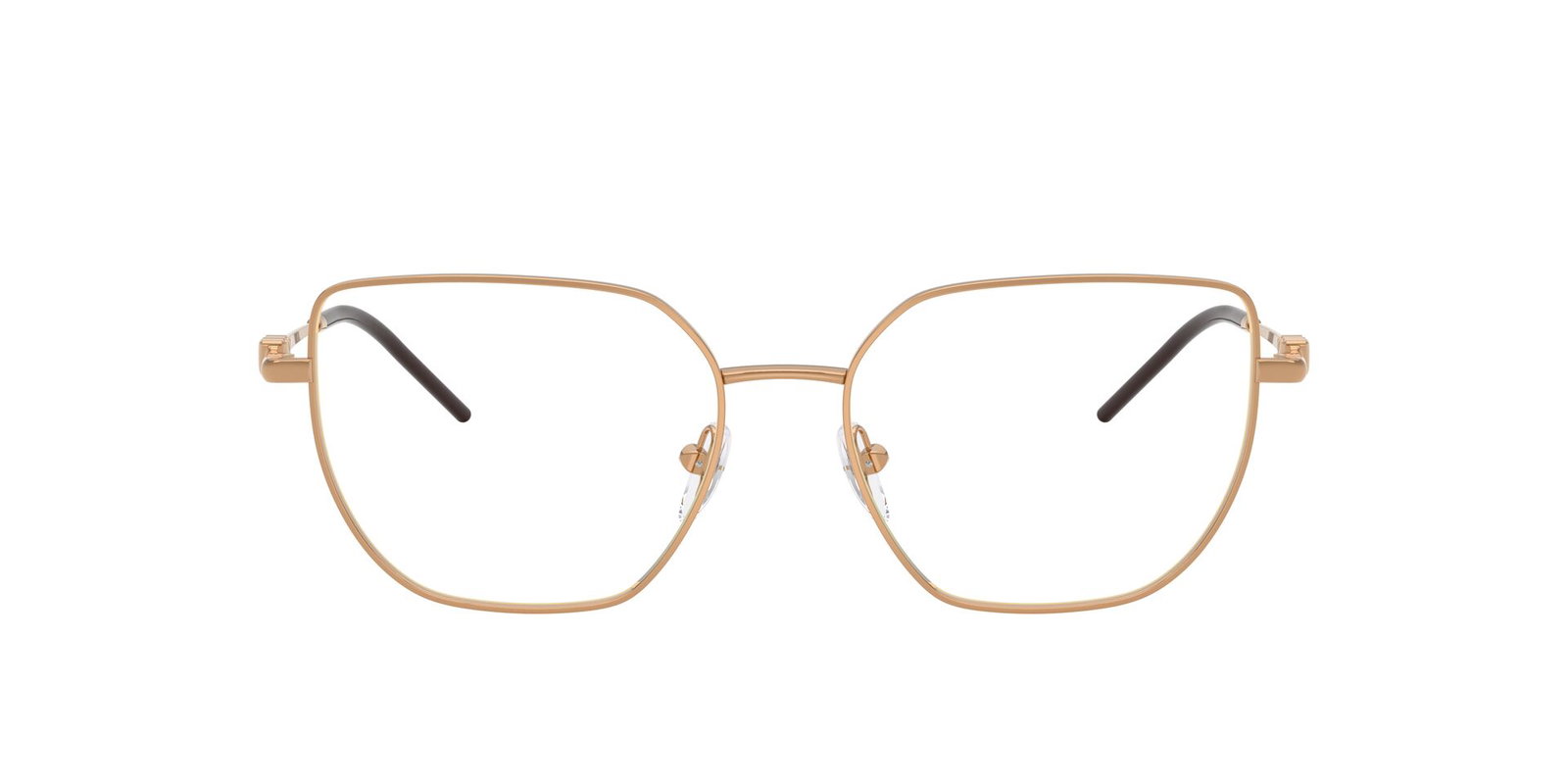 Zu sehen ist die Korrektionsbrille 1176 von Emporio Armani in der Farbe Gold.